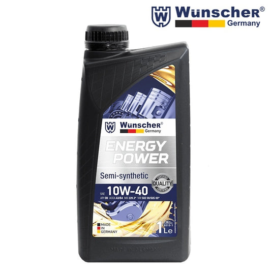Масло Wunscher 8010 ENERGY POWER 10W/40 - 1л.