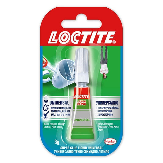 Секундно лепило Loctite Super Bond 3гр. течно
