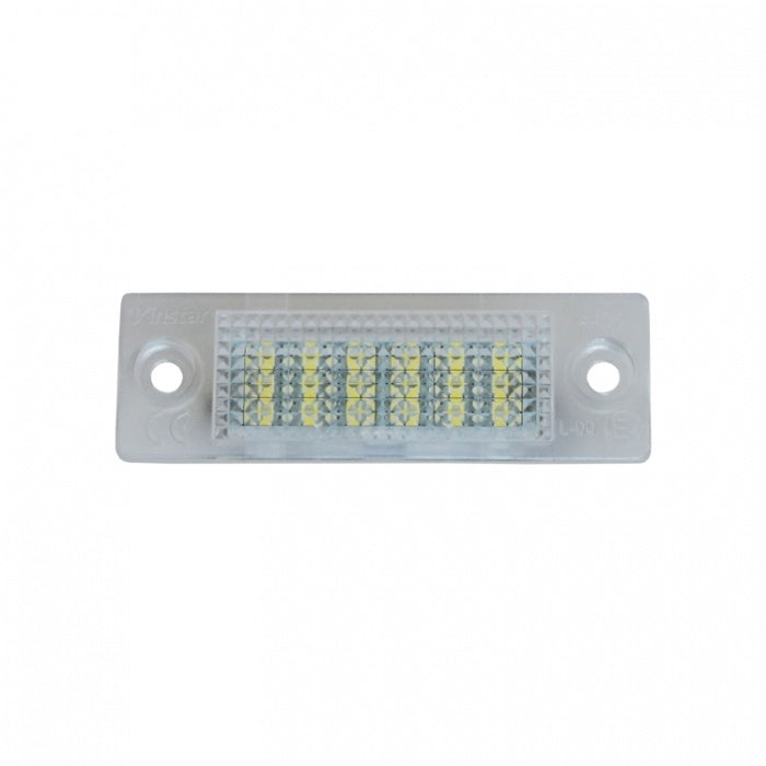 LED плафони регистрационен номер подходящи V-030609 съвместими с VW Passat / Touran / Jetta / Golf Plus / Transporter / Skoda Superb
