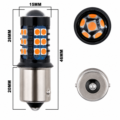 Диодни крушки 1156 12V/24V 2БР/К-Т PG541
