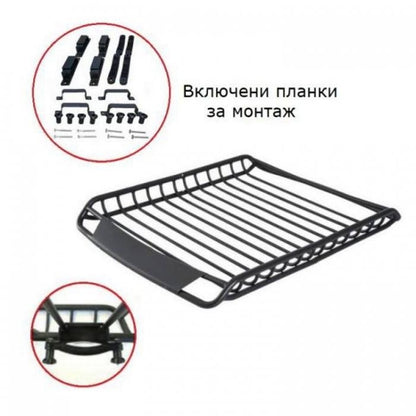 Стоманен багажник за таван 2240 120х100см