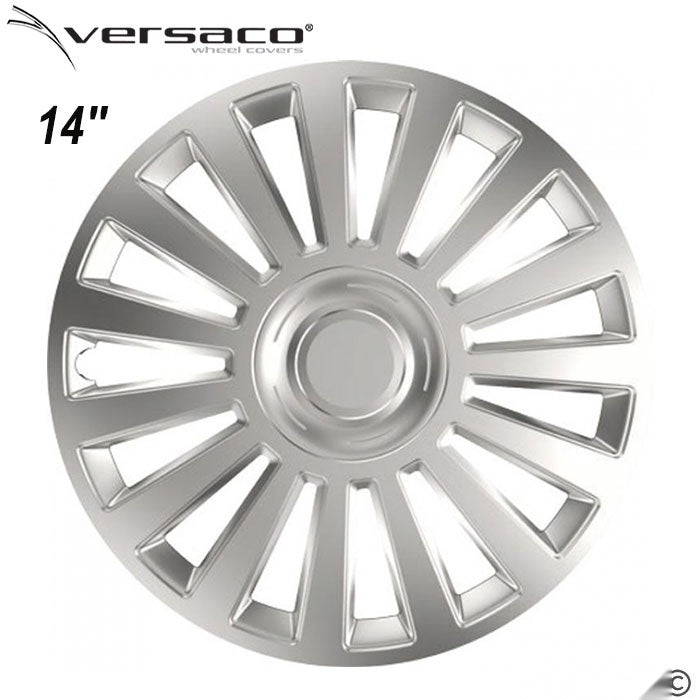 Тасове за джанти 14'' Versaco Luxury Silver
