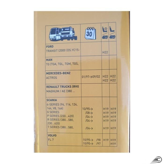 Чистачки за камион 28'' - 701