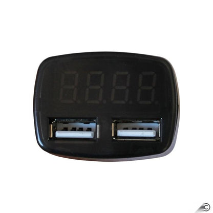 Елетрически вотметър 12/24V с 2 USB порта - 1629