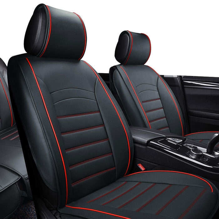 Тапицерия за МПС 18031 - 5 БР/К-Т Черно/Червено