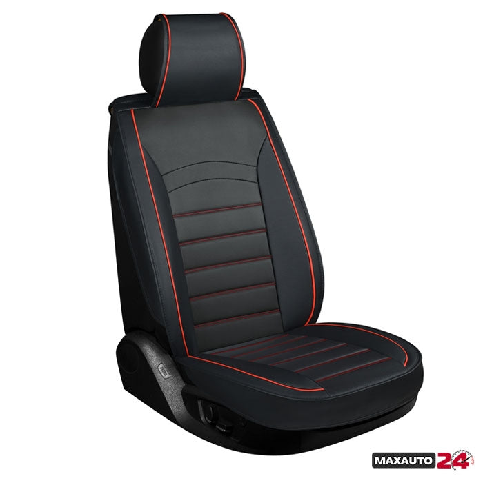 Тапицерия за МПС 18031 - 5 БР/К-Т Черно/Червено