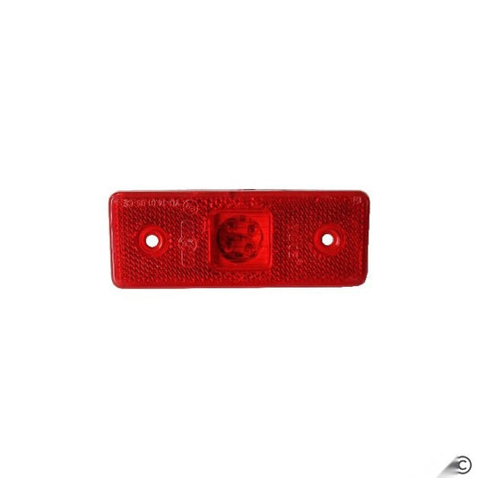 Габарит правоъгълен 0030 12V червен
