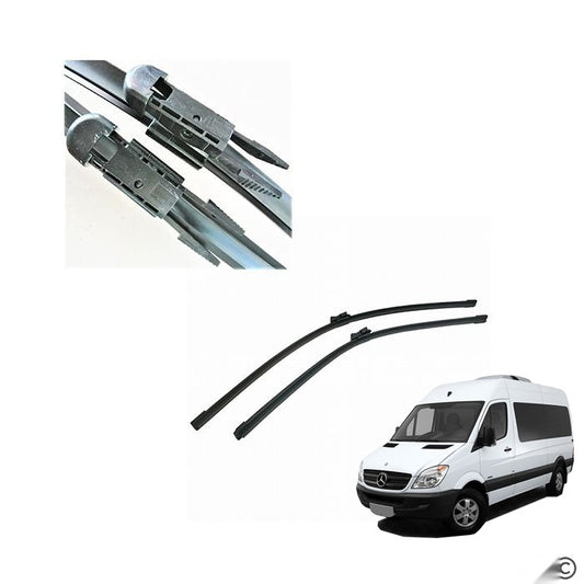 Предни чистачки съвместими с Mercedes Sprinter 2005/ Vaneo 2004/ VW Volt/VW Crafter 2бр/к-т