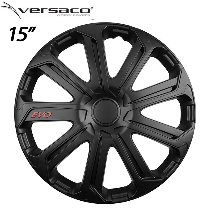Тасове за джанти 15'' Versaco Evo Black