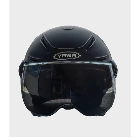 Каска за мотор - PA523 С Визьор - Черен