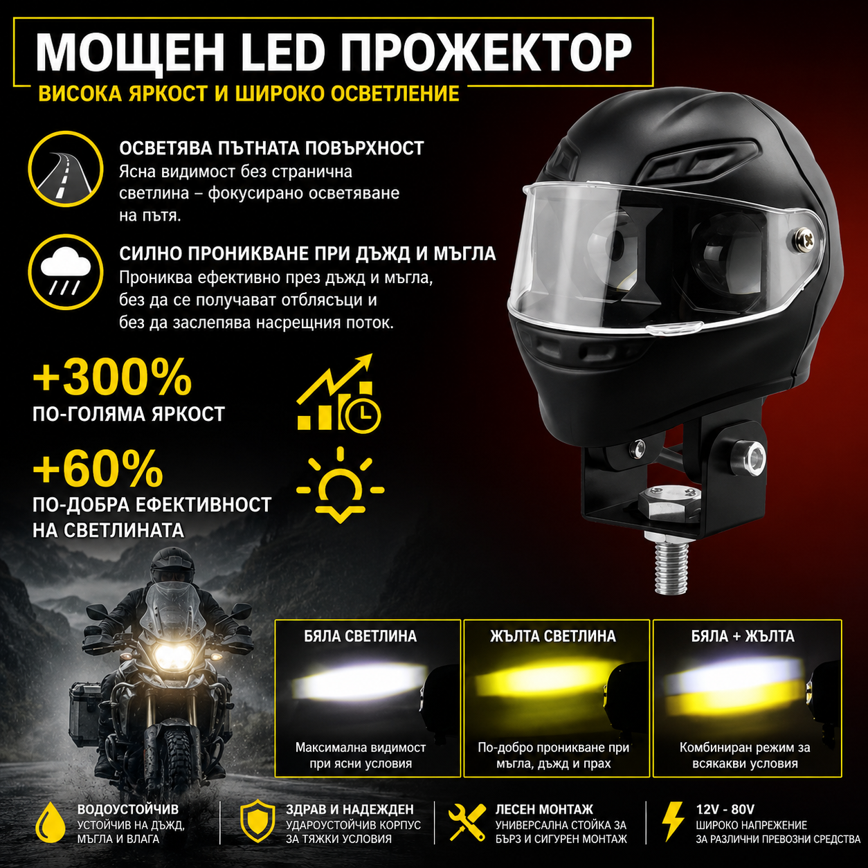 Халоген за мотоцилет PG595