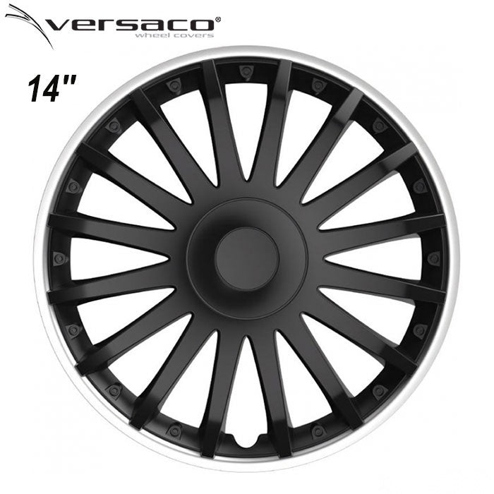 Тасове за джанти 14'' Versaco Crystal SO Black