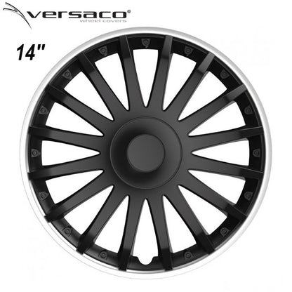 Тасове за джанти 14'' Versaco Crystal SO Black