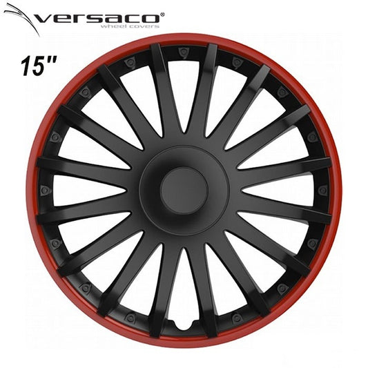 Тасове за джанти 15" Versaco Crystal RO Black