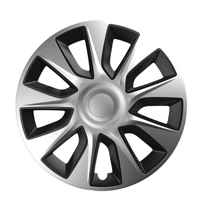 Тасове за джанти 14'' Versaco Stratos Silver / Black