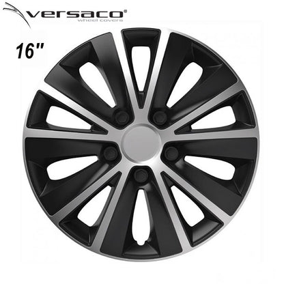 Тасове за джанти 16'' Versaco Rapid Silver / Black