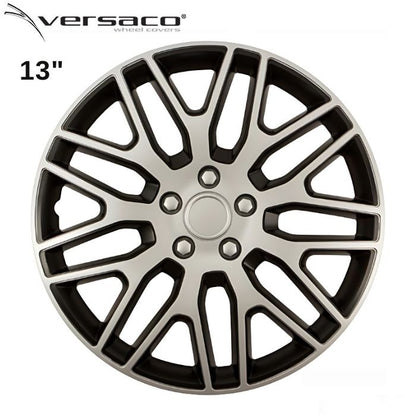 Тасове за джанти 13'' Versaco Dakar Silver/Black
