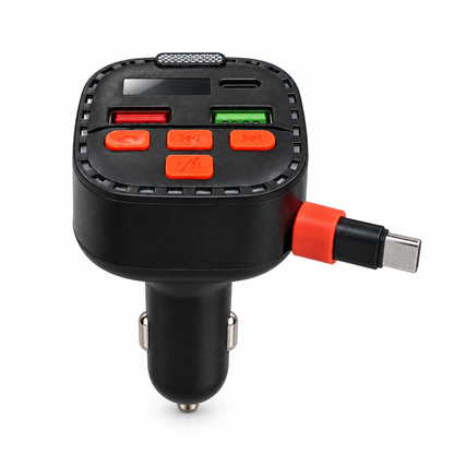 Трансмитер mP3 с TYPE C кабел и волтометър - PG657