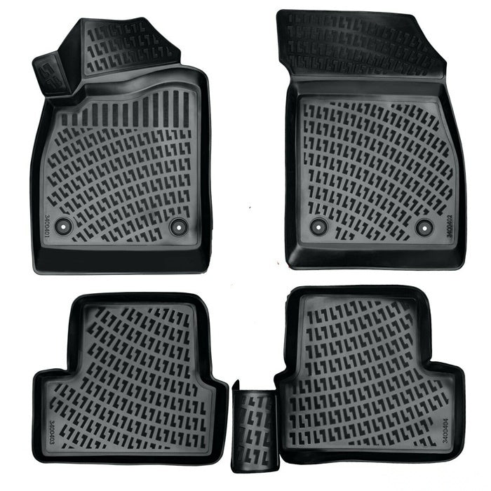Гумени стелки RizLine съвместими с Mercedes B-class / w246 2011-2018