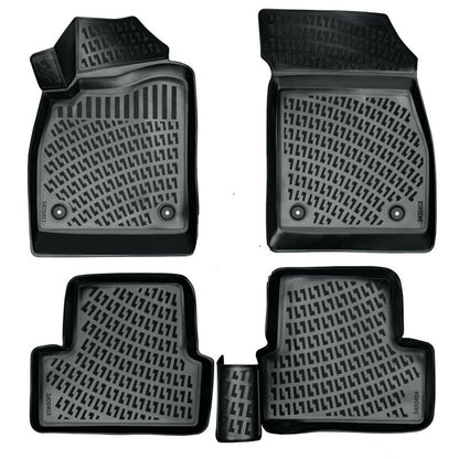 Гумени стелки RizLine съвместими с Mercedes B-class / w246 2011-2018
