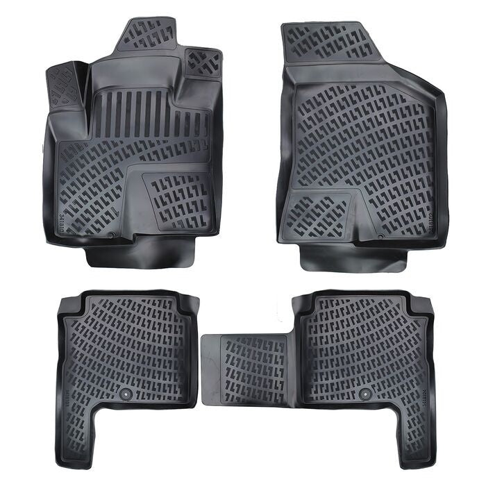 Гумени стелки RizLine съвместими с Hyundai Santa Fe 2006-2012