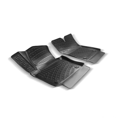 Гумени стелки RizLine съвместими с Volkswagen Caddy Panelvan 2004-2020 / 2 БР/К-Т