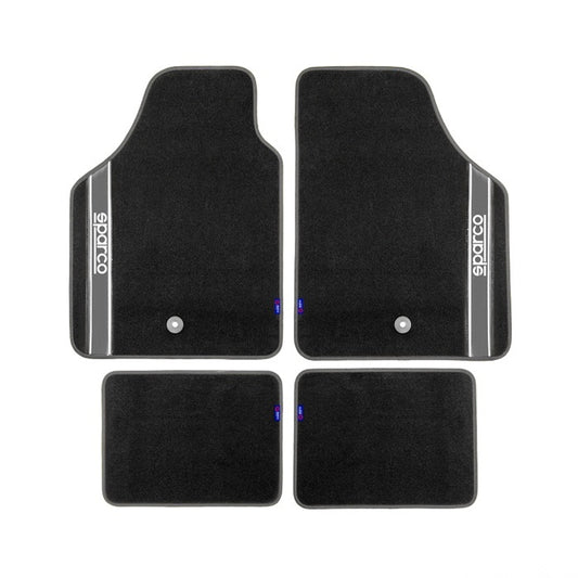 Универсални мокетни стелки Sparco - 03763BAR със сиво