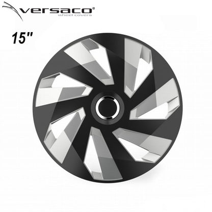 Тасове за джанти 15'' Versaco Vector RC Black/Silver