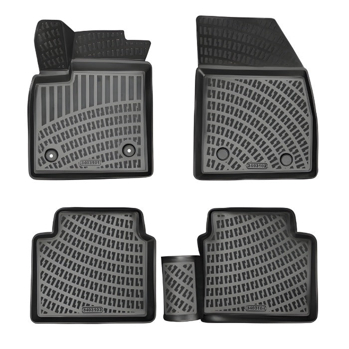 Гумени стелки RizLine съвместими с Ford Focus HB/STW (2023+)