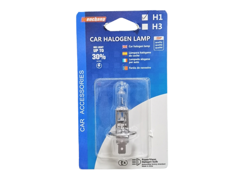 Н1 Халогенна крушка за фар H1 55W 12V 1брой блистър