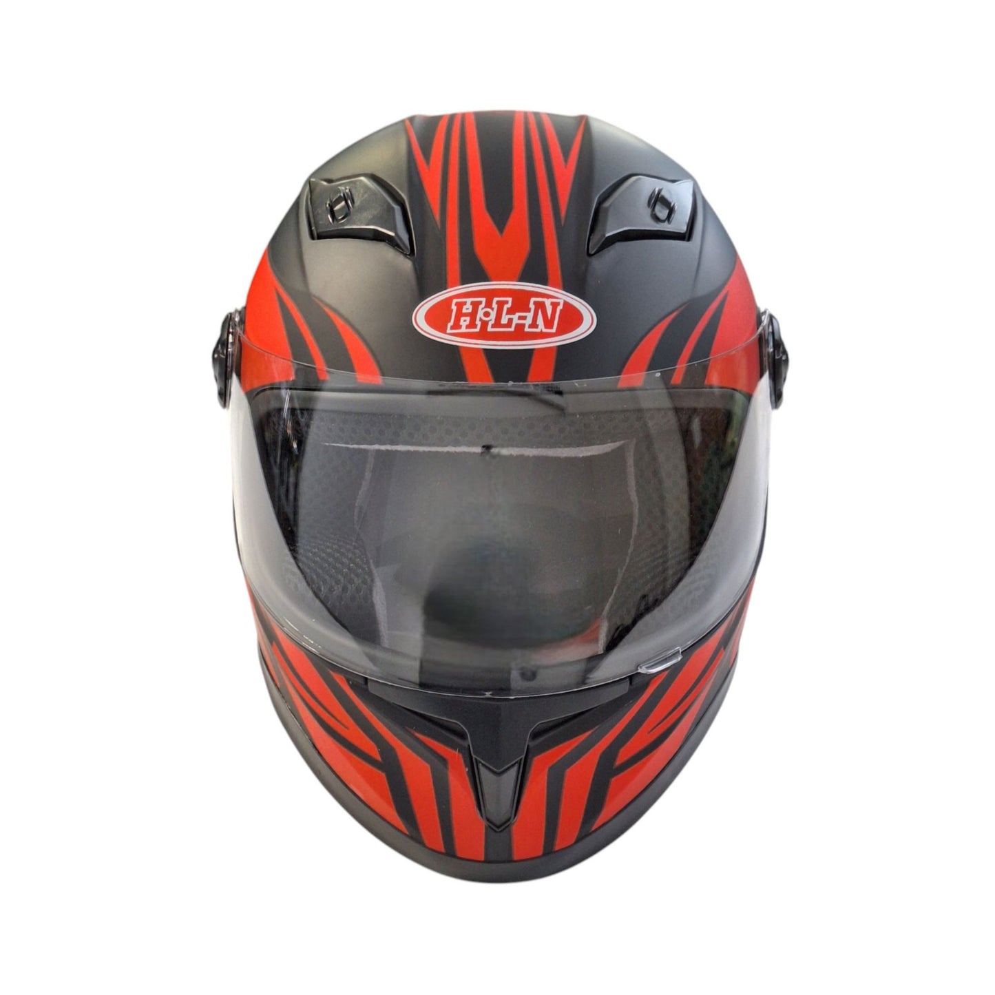 Детска Каска PA1019-3 - Черен/Червен Мат