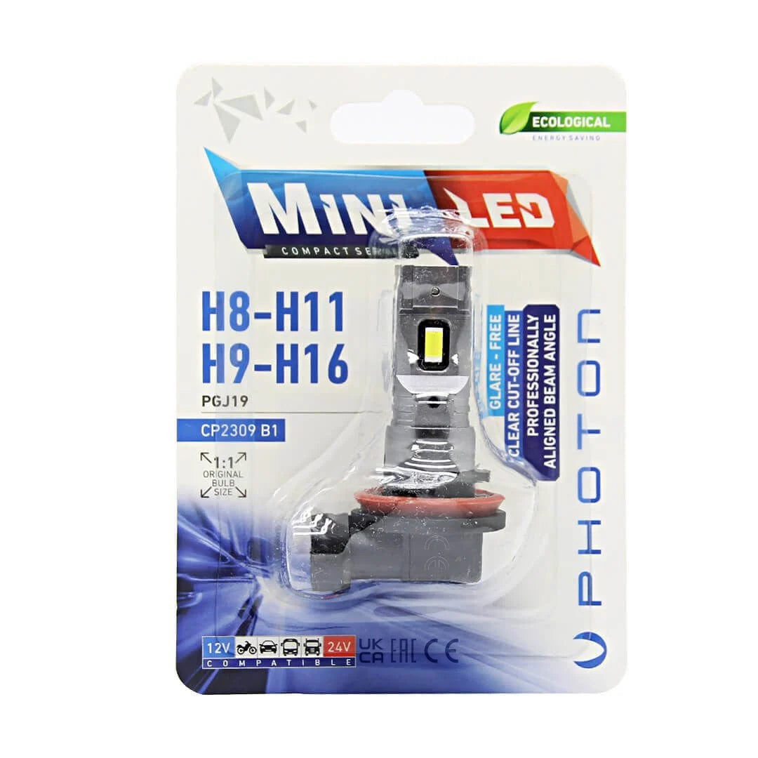 Photon Mini H8 / H11 / H9 / H16 LED 6000K 1бр.