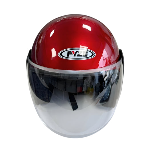 Каска за мотор - 2415 - 3 червена