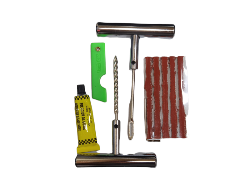 Пури шило комплект за спукани гуми метален