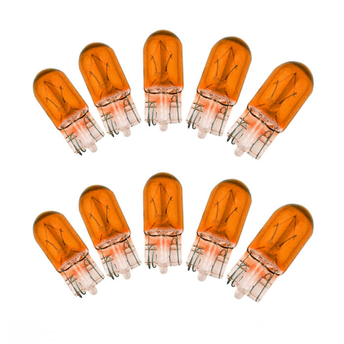 Крушки за габарит Т10 5W Оранжеви 10бр. в к-т