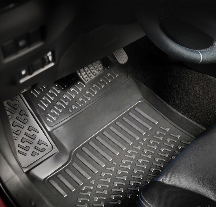 Гумени стелки RizLine съвместими с Jeep Cherokee (KL) Facelift (2019+)