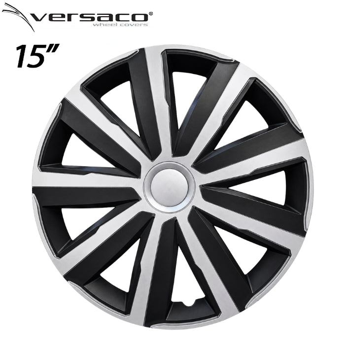 Тасове за джанти 15'' Versaco Drift Silver/Black