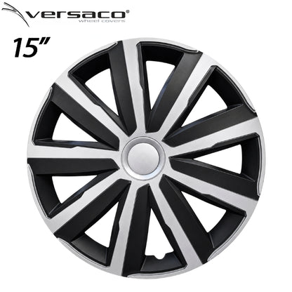 Тасове за джанти 15'' Versaco Drift Silver/Black