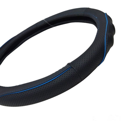 Калъф за волан 578 - M 38см - Черно/Синьо