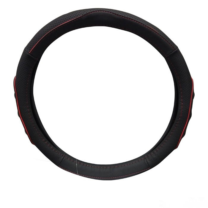 Калъф за волан 578 - M 38см - Черно/Червено