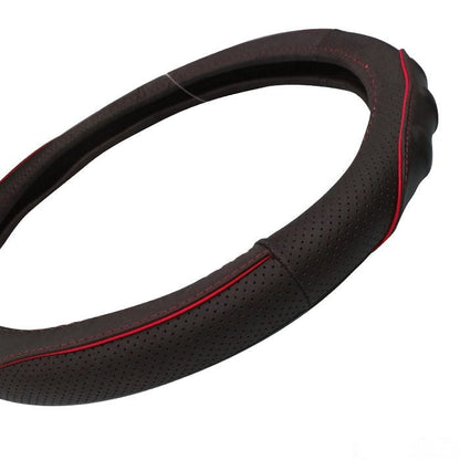 Калъф за волан 578 - M 38см - Черно/Червено