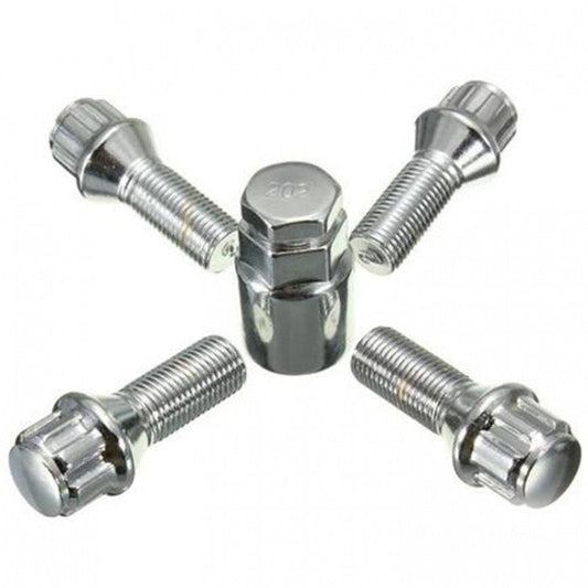 Секретни болтове за джанти - (14мм х 1.5мм, L28мм) сфера