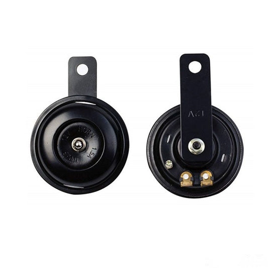 Електрически клаксон 405 - 12V Черен 90мм