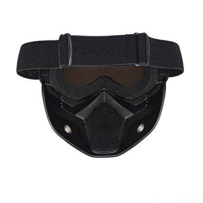 Очила тип маска за мотор с огледален визьор  - 2403