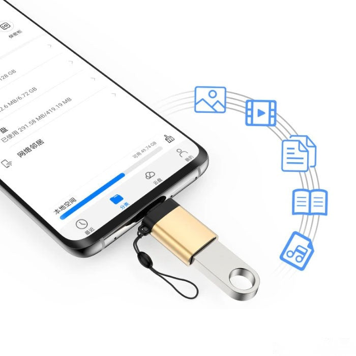 Адаптор за зарядно USB TYPE-C 1076