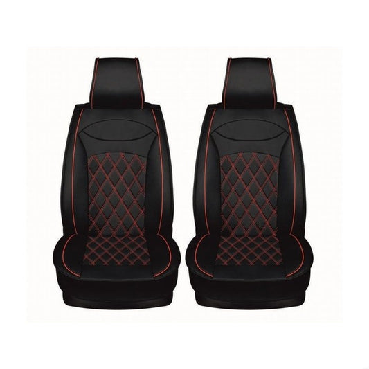 Калъф за седалка 1158 - 2 части Черно/Червено