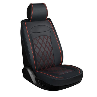 Калъф за седалка 1158 - 2 части Черно/Червено