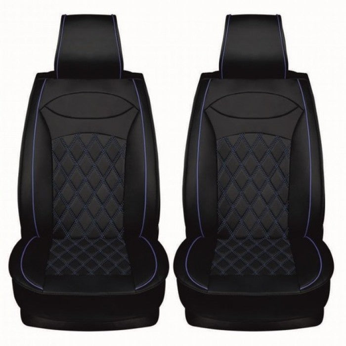 Тапицерия за МПС 1158 - 5 части Черно/Синьо