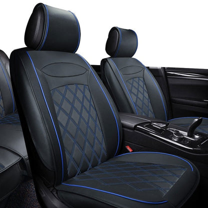 Тапицерия за МПС 1158 - 5 части Черно/Синьо