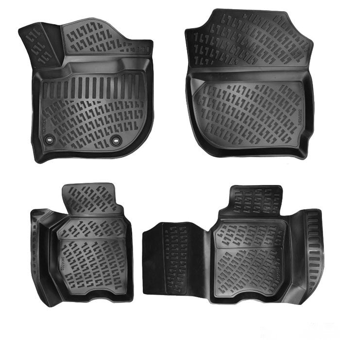 Гумени стелки RizLine съвместими с Honda Jazz/Fit (2013-2020)